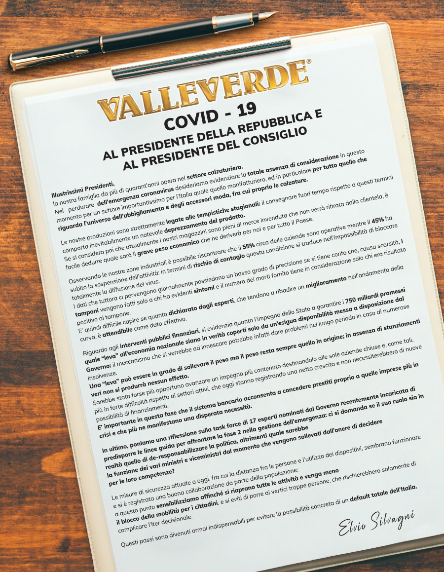 lettera valleverde al presendente della repubblica e al presidente del consiglio - sveglia italia